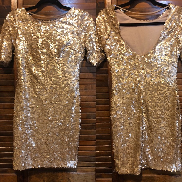slim fit dress slacks Shimmer Shift Dress – ModCloth main image 1